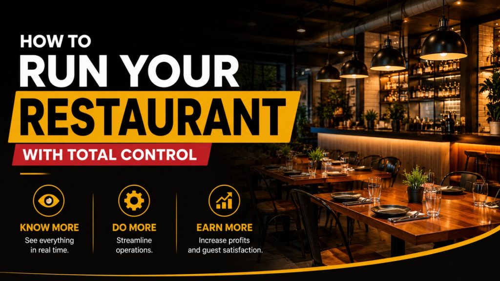 How to Run Your Restaurant With Total Control