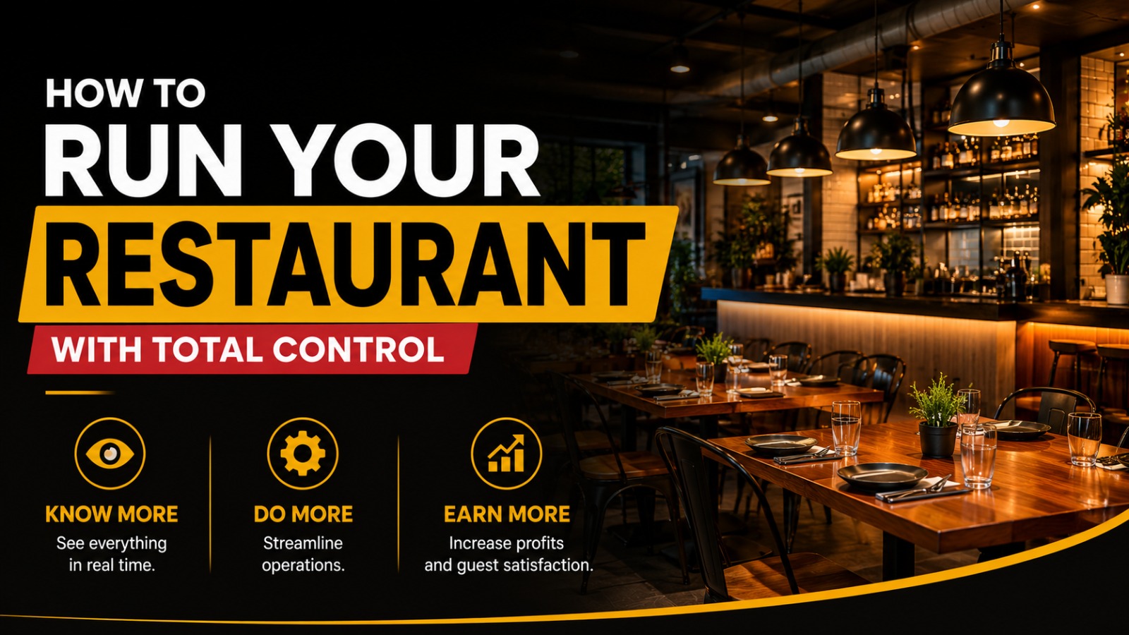 How to Run Your Restaurant With Total Control